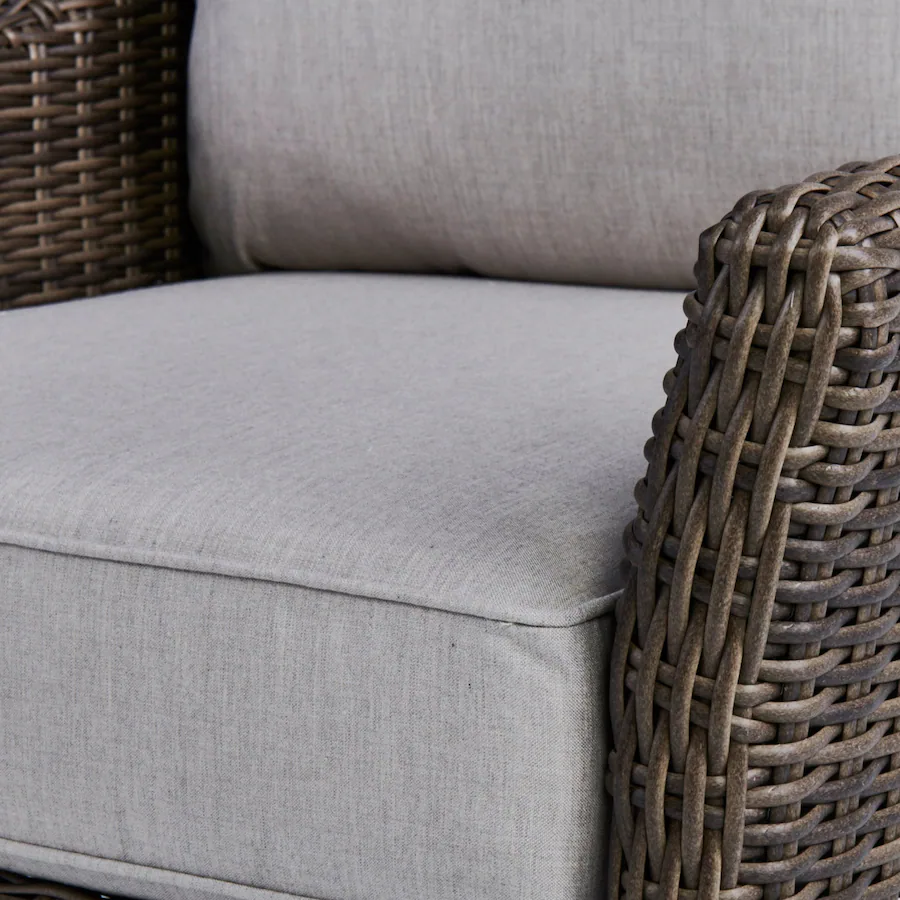 Tfixed Yardbird® Harriet Conversation Set with Fixed Chairs Silver - Best Buy