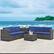 Alt View 2. Costway - 8 PCS Wicker Sofa Rattan Furniture Set Patio Furniture w/ Storage Table - Navy.