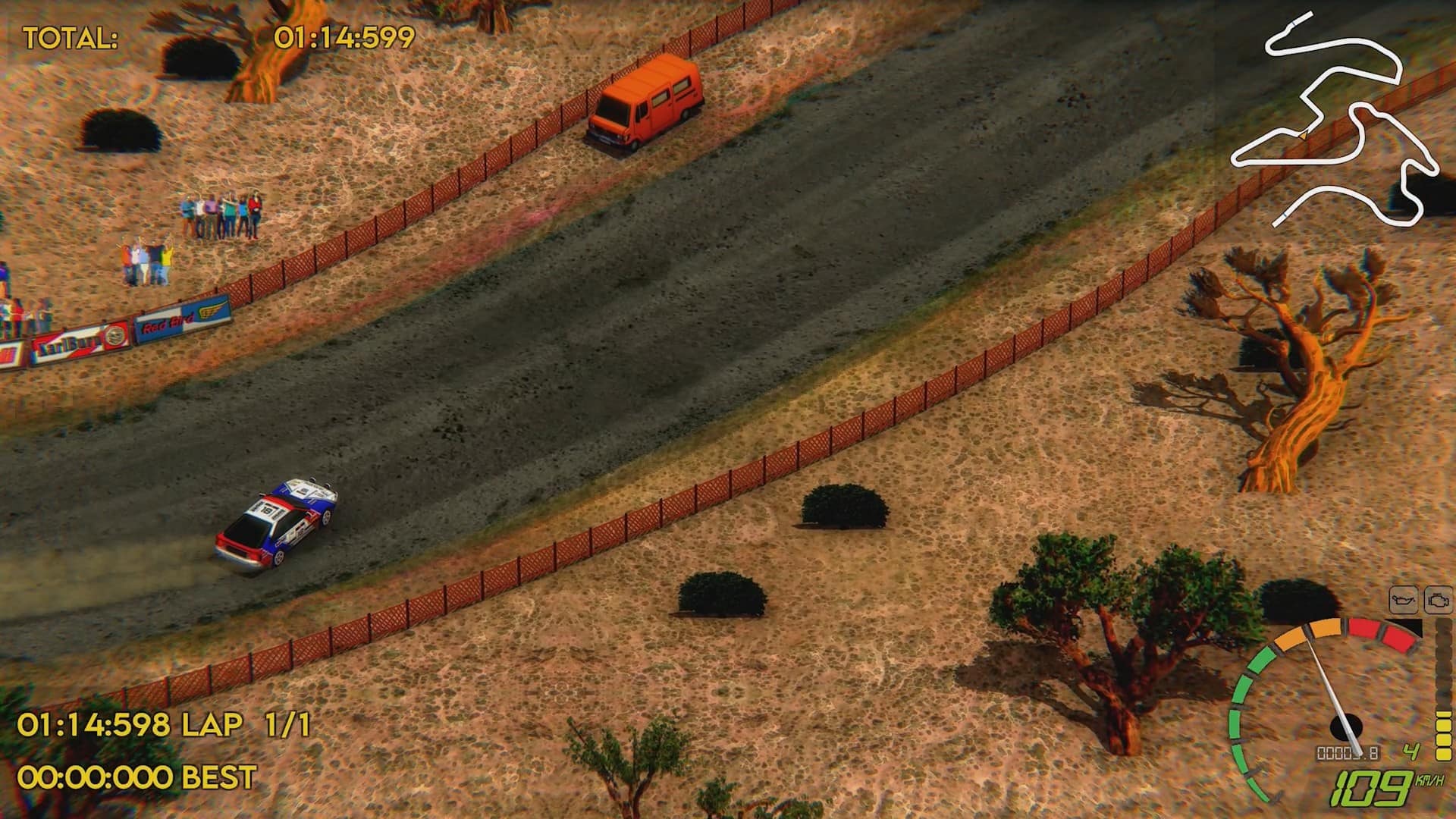 TOTAL: 01:14:599 RedBrd Red Brd AarlBard 01:14:598 LAP 1/1 00:00:000 BEST 8.20000 8 4 KVH 109