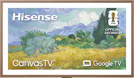 Hisense - 50" Class S7 Series CanvasSmart Google TV 4K QLED Smart Google TV with Hi-Matte Display and UltraSlim Wall Mount (2026)