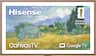 Hisense - 50" Class S7 Canvas Series Smart Google TV 4K QLED Smart Google TV with Hi-Matte Display and UltraSlim Wall Mount (2026)