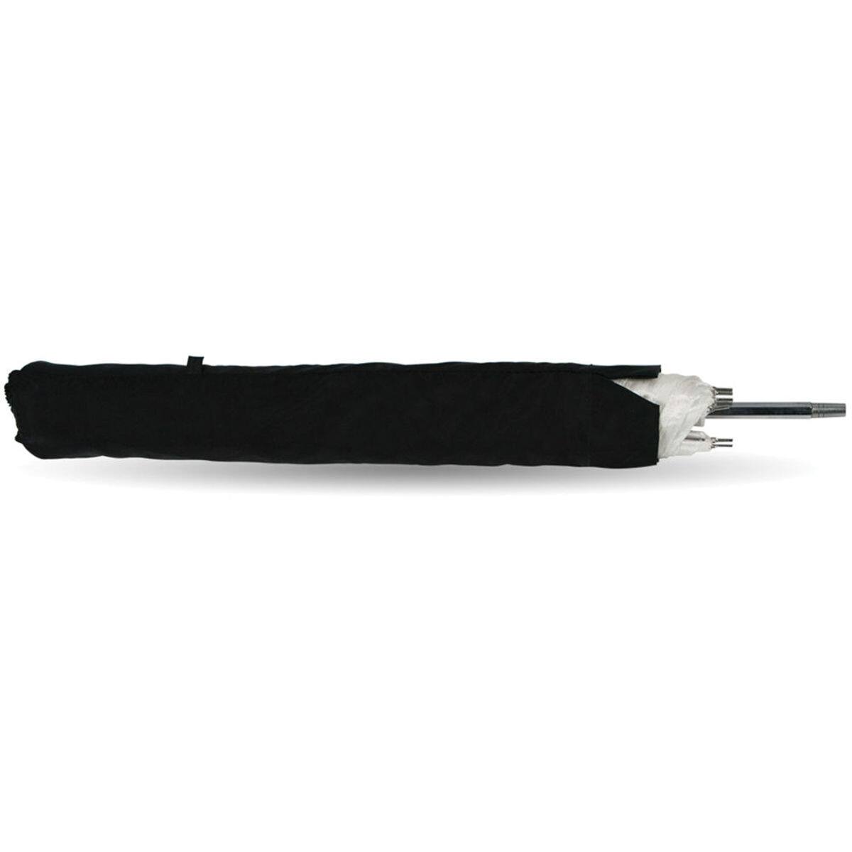 Alt View 1. Westcott - Westcott 43" Optical White Satin Collapsible Umbrella.