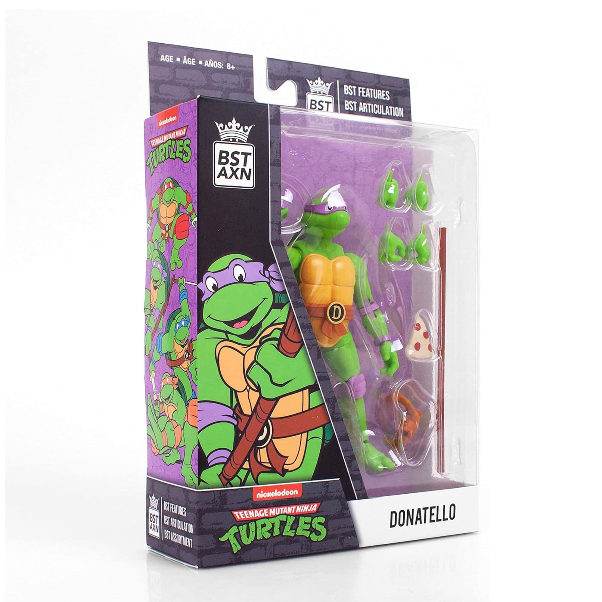 AGE: 8+  
BST AXN  
BST FEATURES  
BST ARTICULATION  
TEENAGE MUTANT NINJA TURTLES  
DONATELLO  
nicxelodeon
