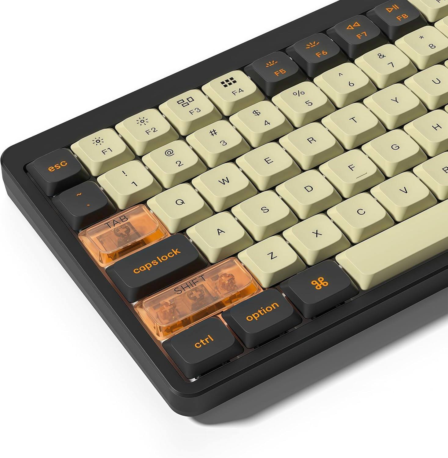 esc ~ F6  F5 FA % 5 F3 $ 4 F2 # 3 R F1 2 E ! 1 W D Q S TAB A X Z capslock caps T SHIF option ctrl DD F7 E 6 T  C I FB & 7 Y G V V * 8 U H A