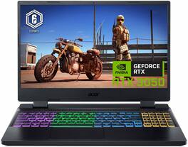 Acer - Refurbished Excellent - Nitro 5 15.6” Gaming Notebook AN515-47-R33N AMD Ryzen 7 7735HS 16GB RAM 512GB SSD NVIDIA RTX 3050 FHD Windows 11 - Obsidian Black