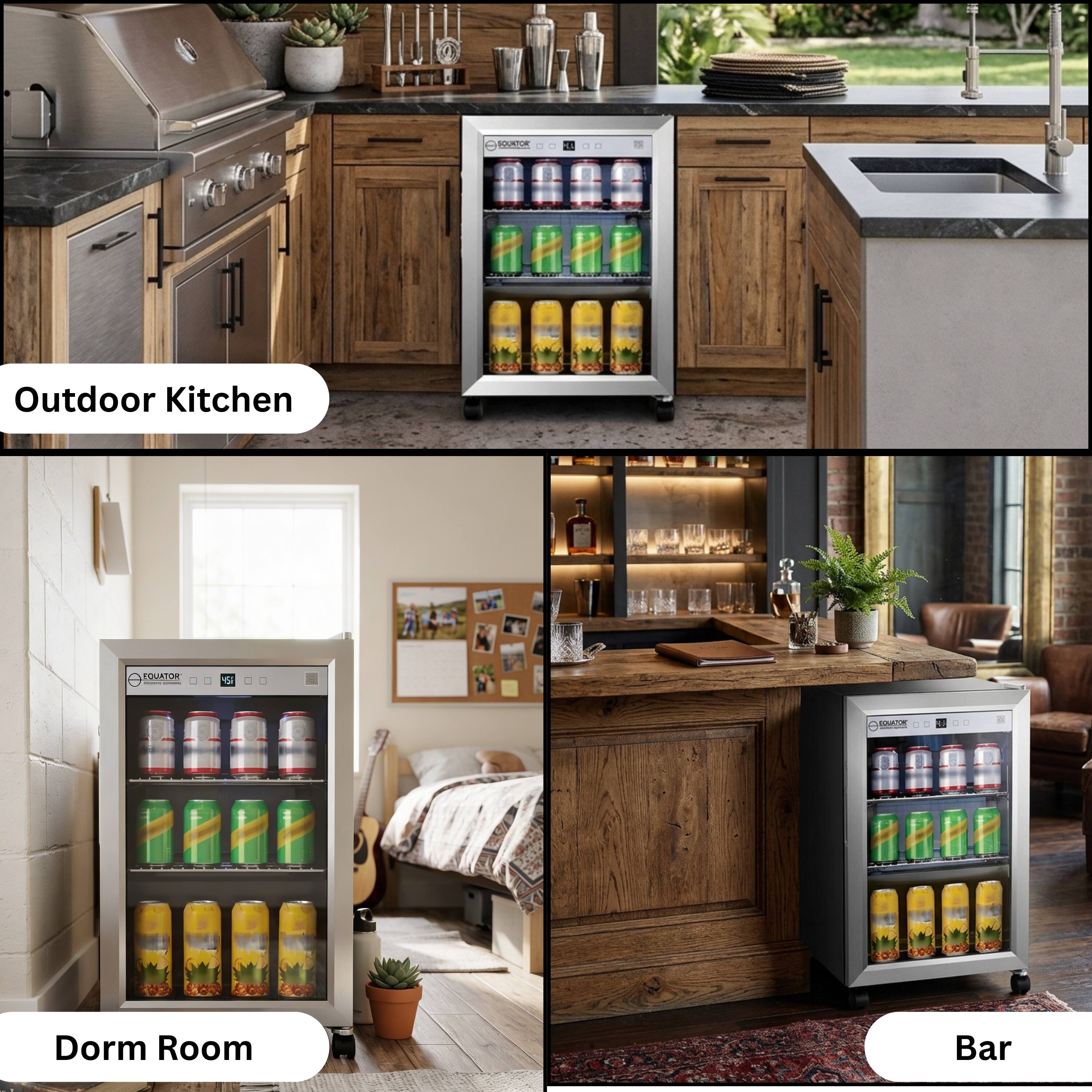 Outdoor Kitchen

Dorm Room

Bar