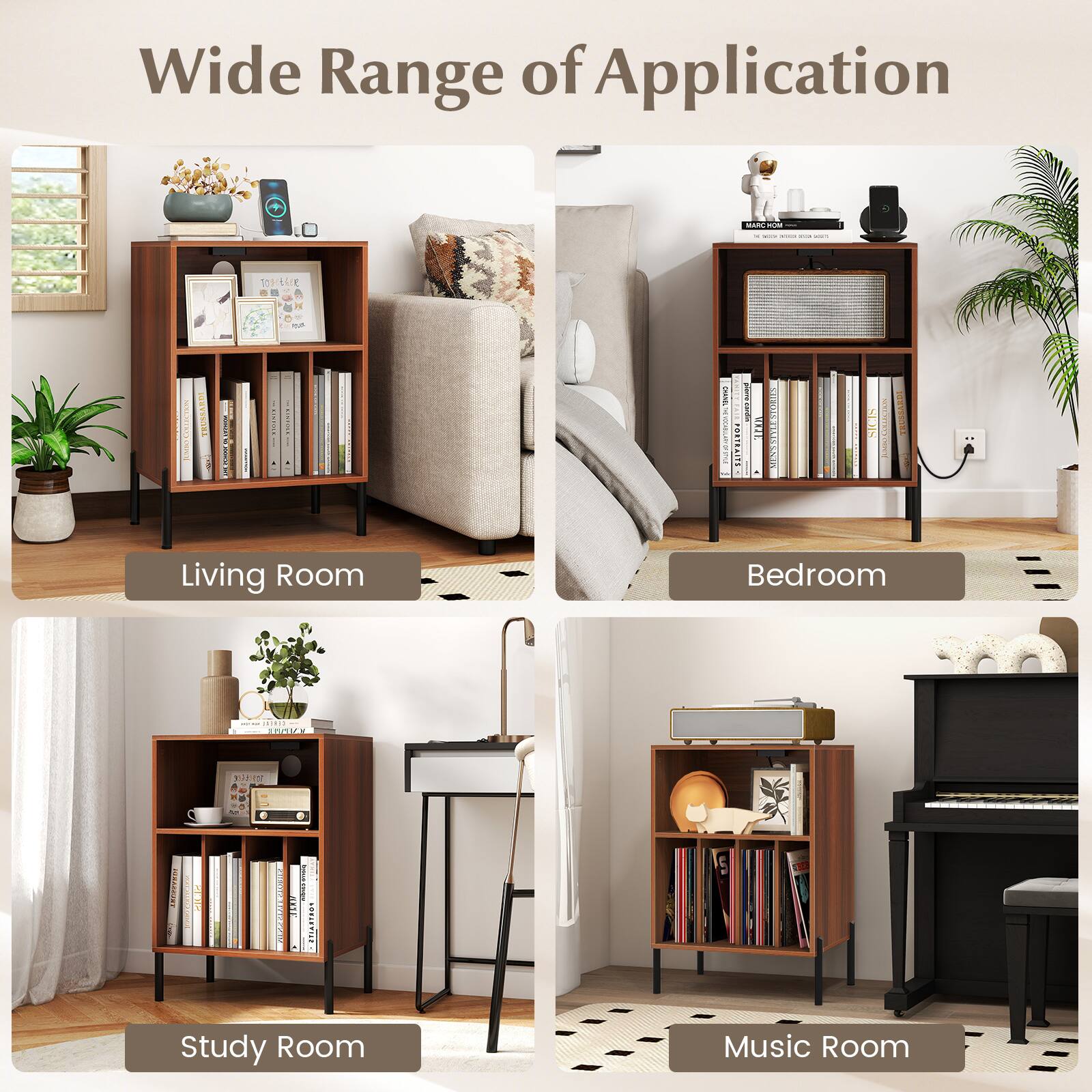 Wide Range of Application

Living Room

Bedroom

Study Room

Music Room