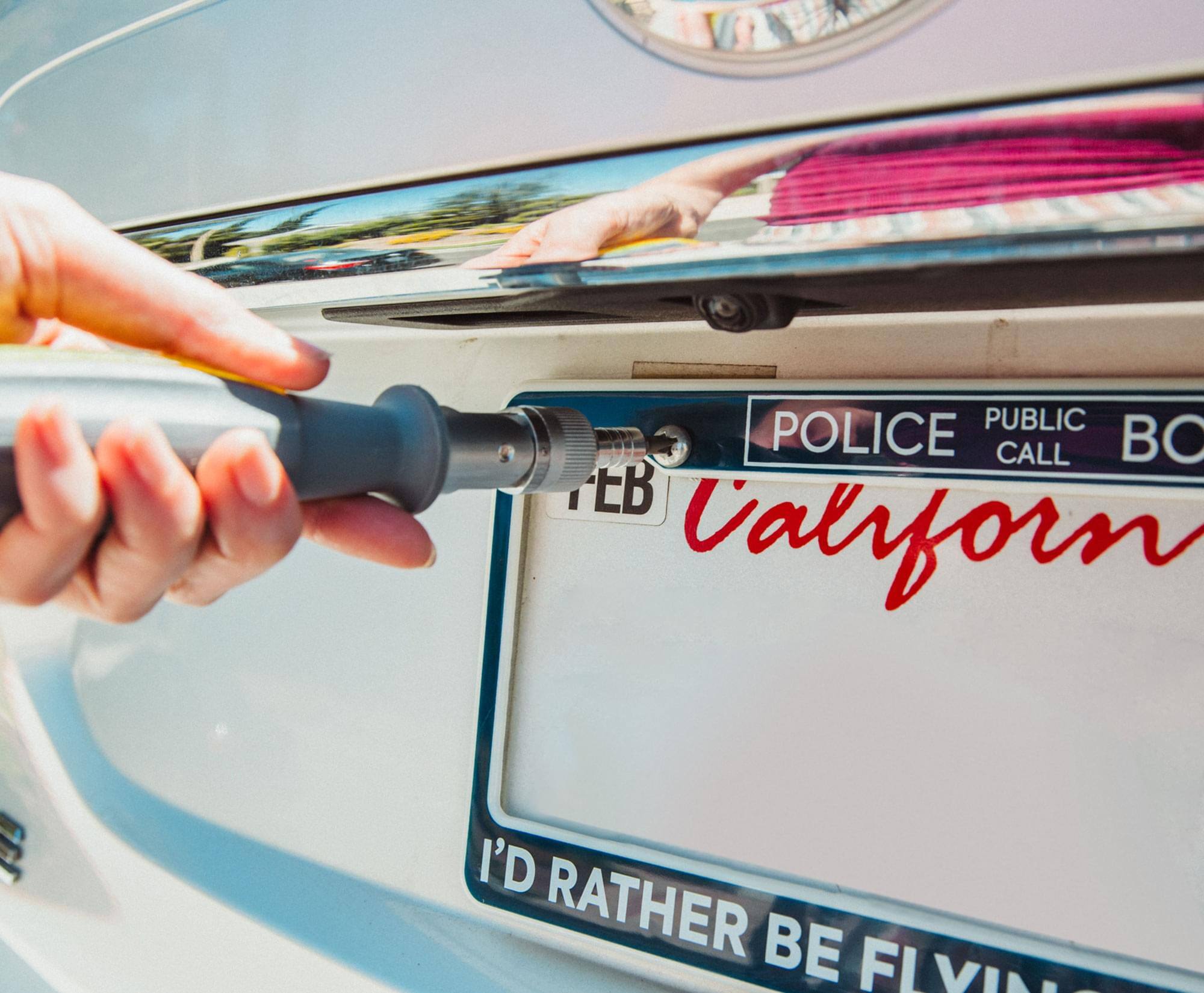 PUBLIC POLICE CALL  
CALIFORNIA  
I'D RATHER BE FLYING