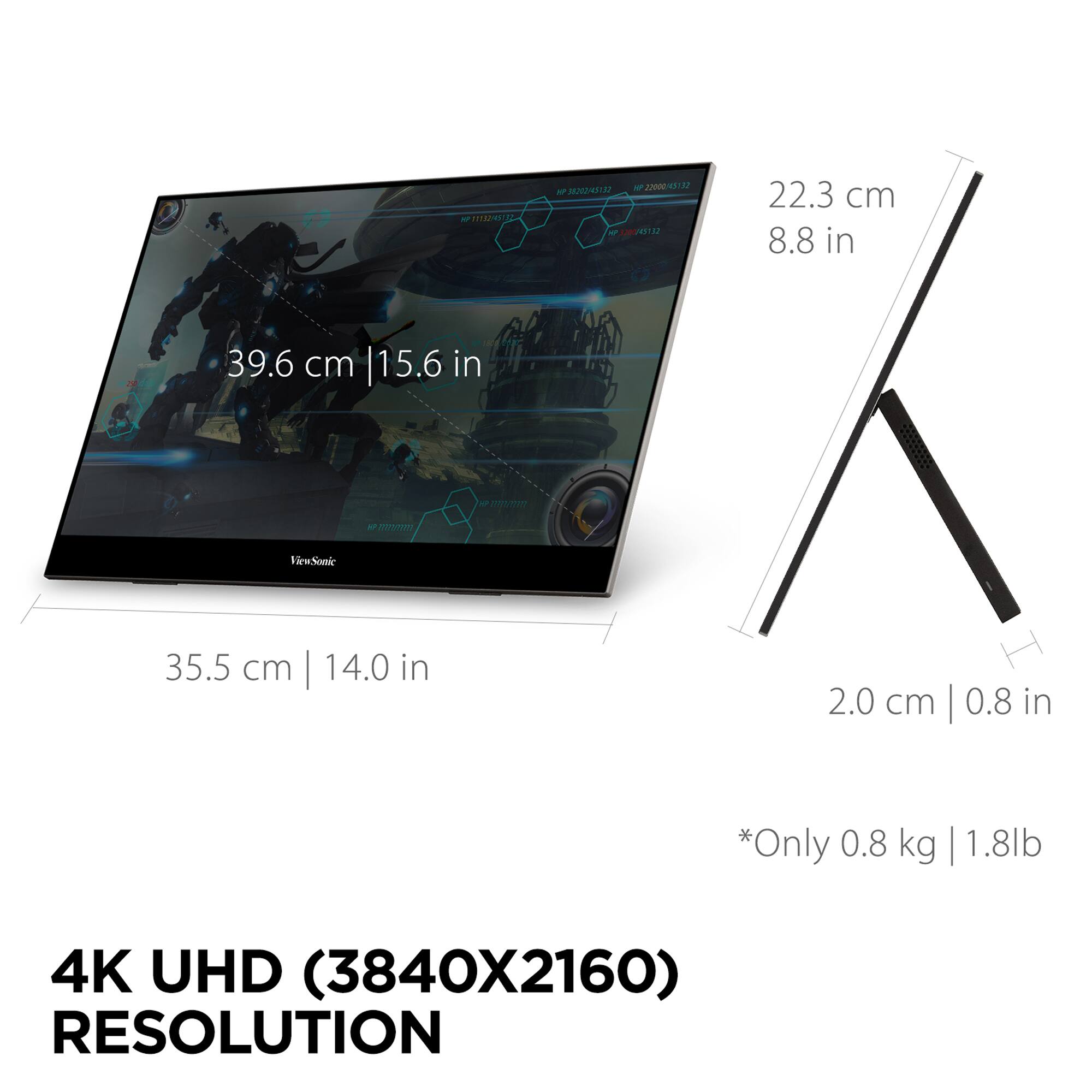 The text on the image reads: "4K UHD (3840X2160) RESOLUTION".