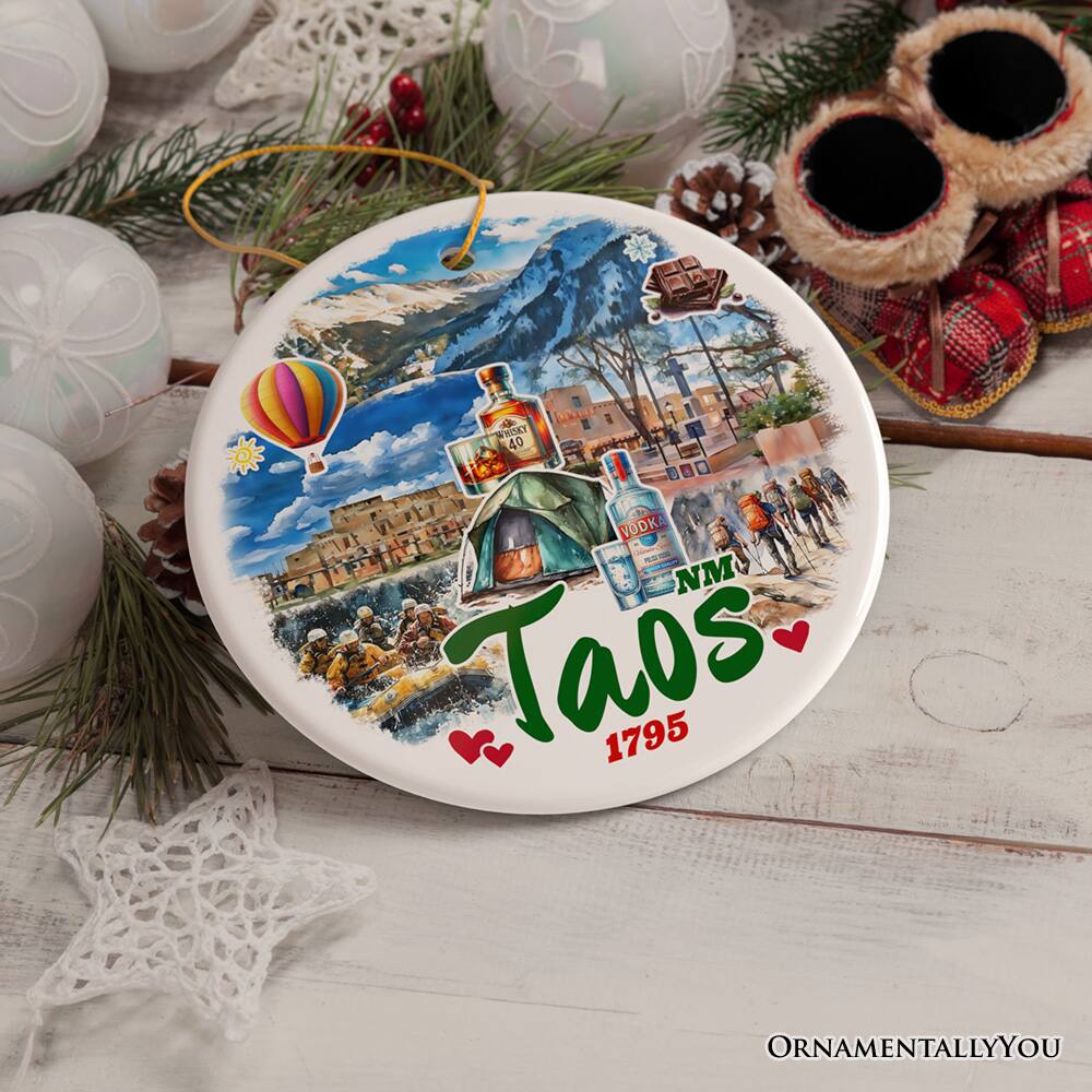 L M WKOSKT 40 1 o VODKA SURE NM Taos 1795 ORNAMENTALLY YOU