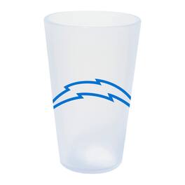 WinCraft - Los Angeles Chargers 16oz. Icicle Silicone Pint Glass - Multicolor