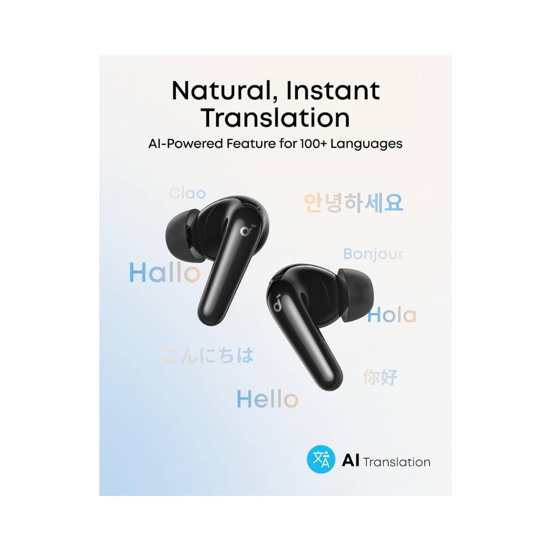 Natural, Instant Translation  
AI-Powered Feature for 100+ Languages  

Ciao  
Hallo  
Bonjour  
Hola  
Hello  

AI Translation