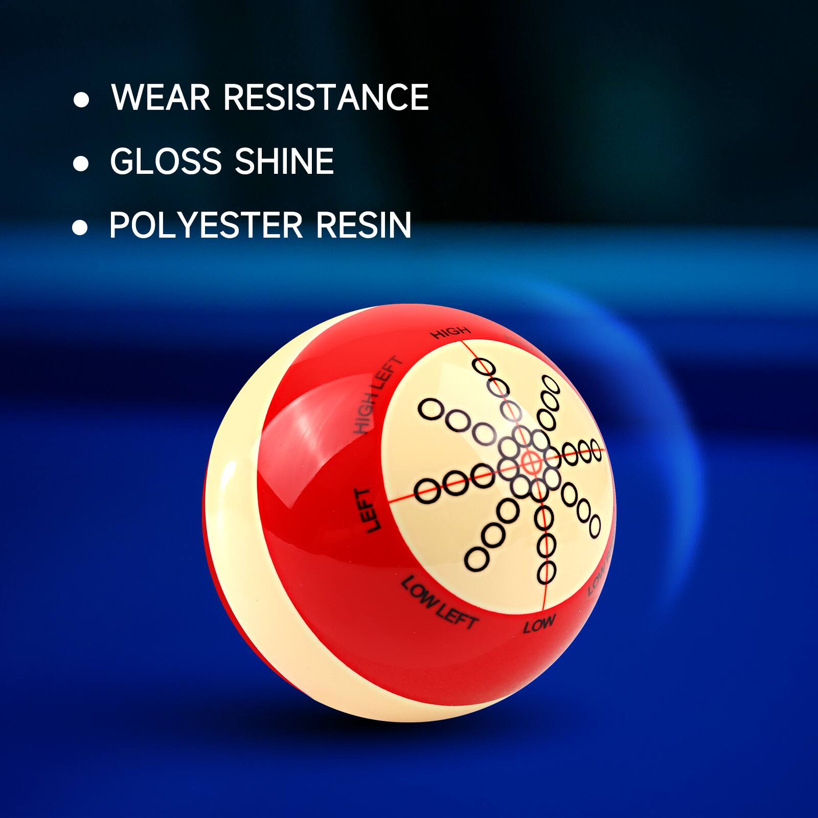 WEAR RESISTANCE, GLOSS SHINE, POLYESTER RESIN, HIGH LEFT, LOW LEFT