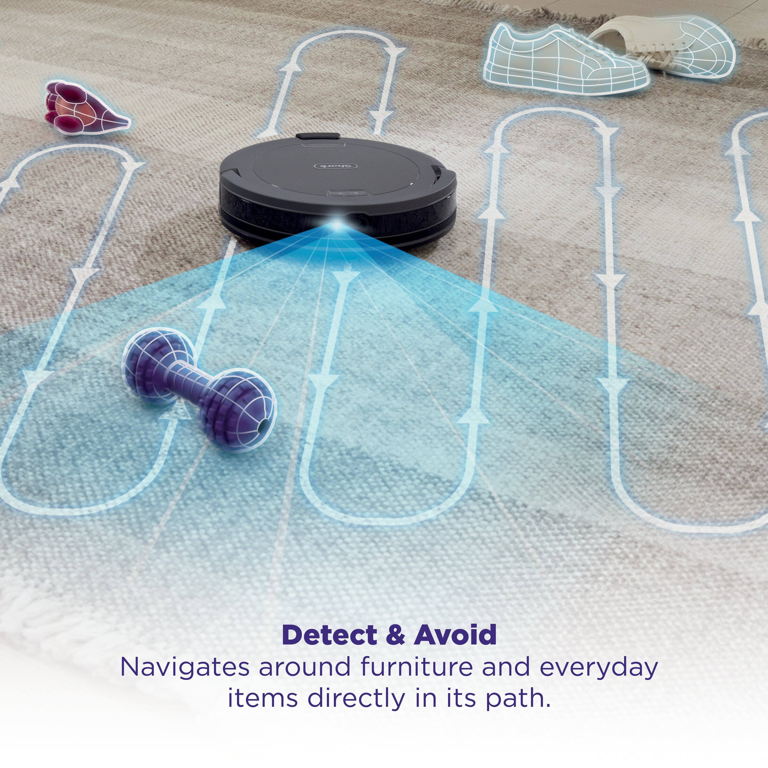 Detect & Avoid navigates around furniture and everyday items directly in its path.