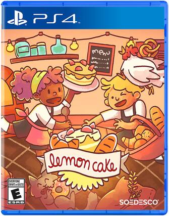 PS4™
lemon cake
SOEDESCO
EVERYONE ENFANTS et ADULTES
E ESRB - RP (Rating Pending)