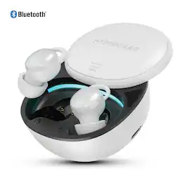 HyperGear - SleepEEZ Mini Noise-Blocking True Wireless Earbuds for Sleeping - White