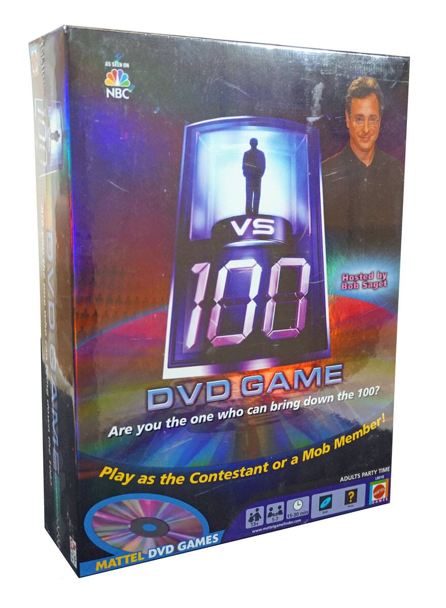 Mattel - 1 vs 100 DVD Game ~ Play as the Contestant or a Mob Member ~ For 1 - 7 players - Multi