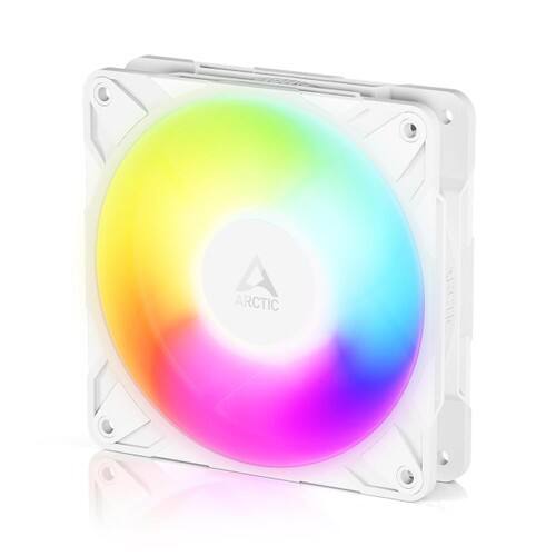 Left. Arctic - p14 pro reverse a-rgb pwm 140 mm 2650rpm 4-pin case fan 3 pieces (white) - Rgb.