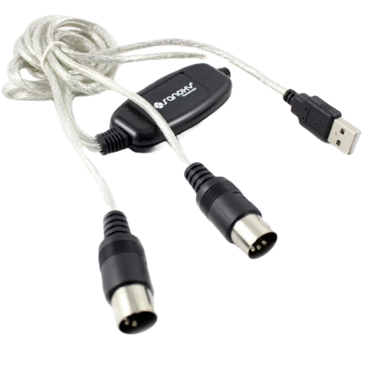 Sanoxy - USB MIDI Music Cable - Black
