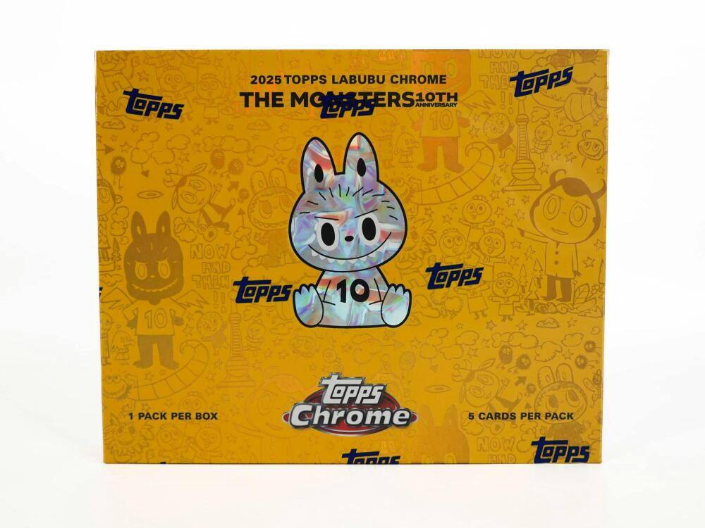2025 Topps Labubu Chrome Box