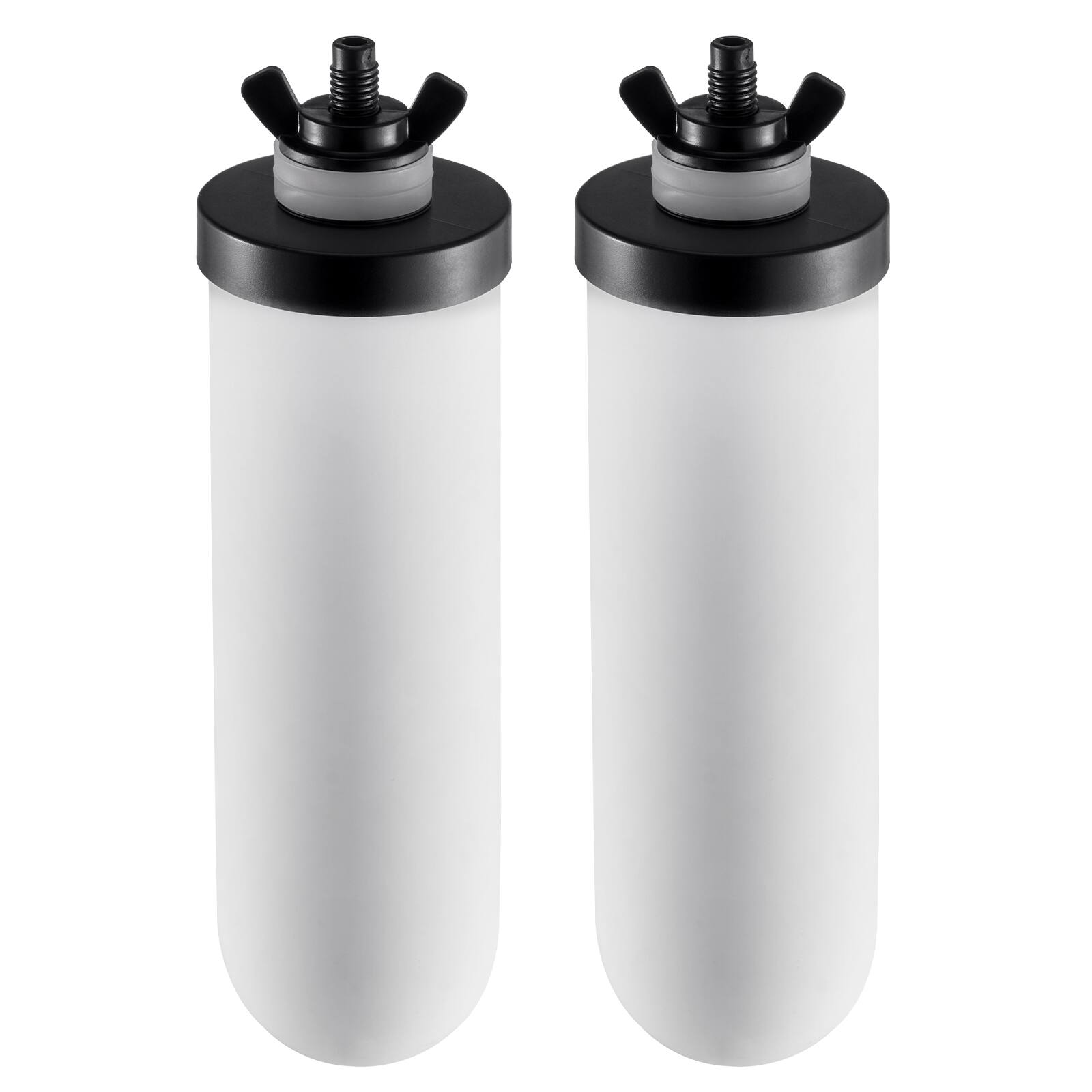 Alt View 5. VEVOR - Water Filters Replacement, Purification Elements, Ceramic Replacement Filters, Easy to Replace Water Filter - White.