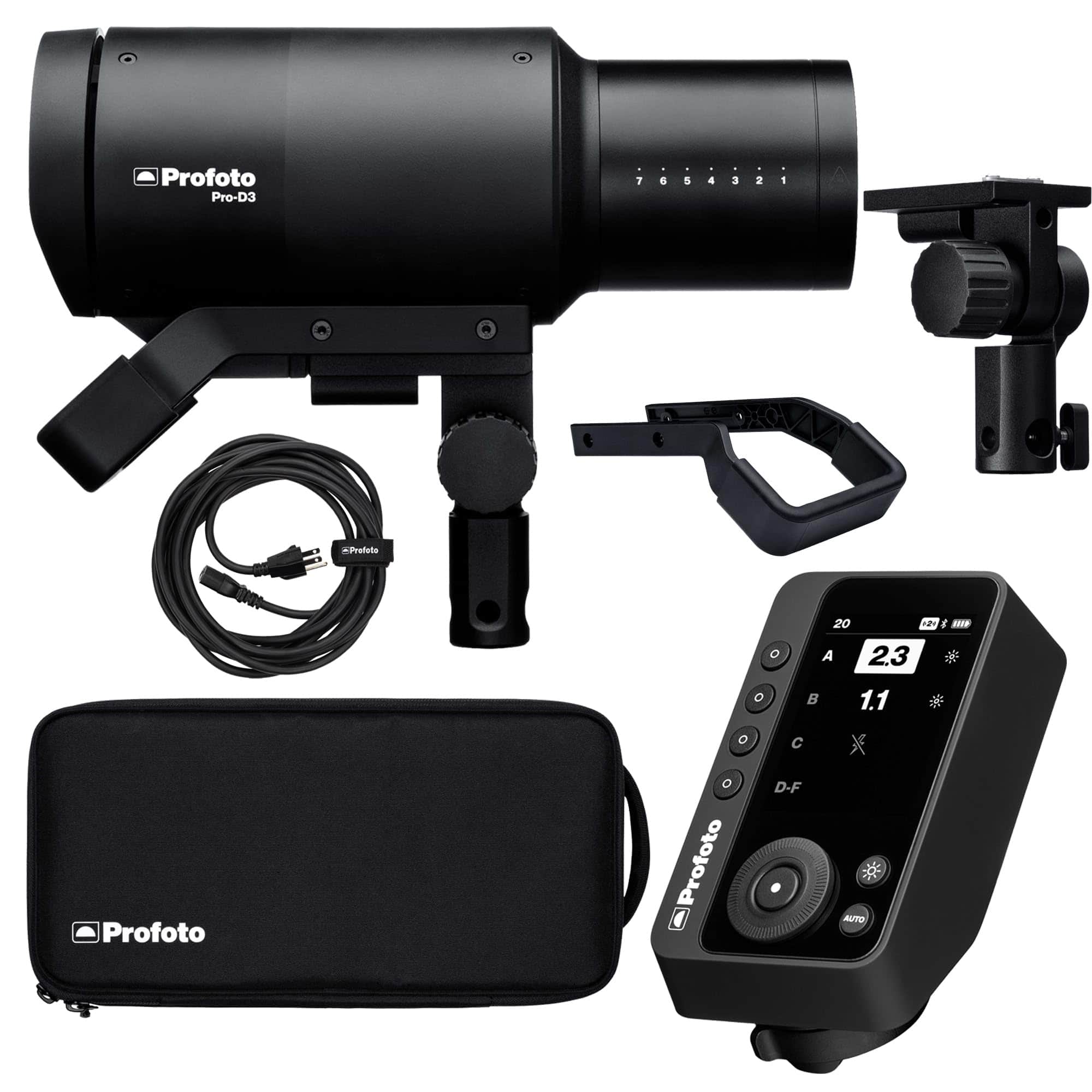 Pro D3 750Ws Monolight with Profoto Connect Pro Remote for Sony