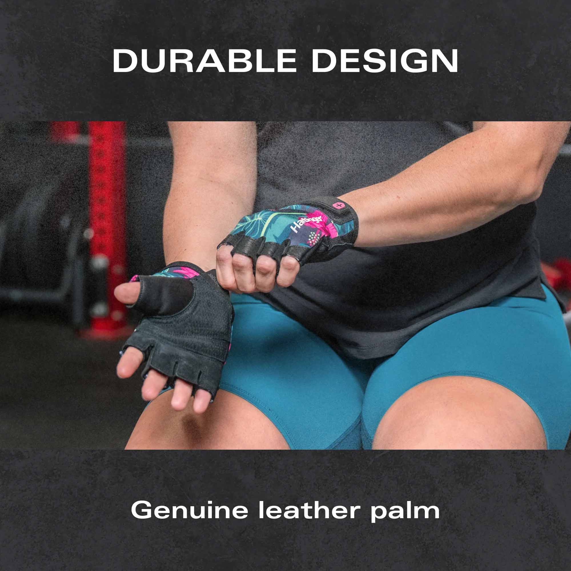 DURABLE DESIGN  
Genuine leather palm