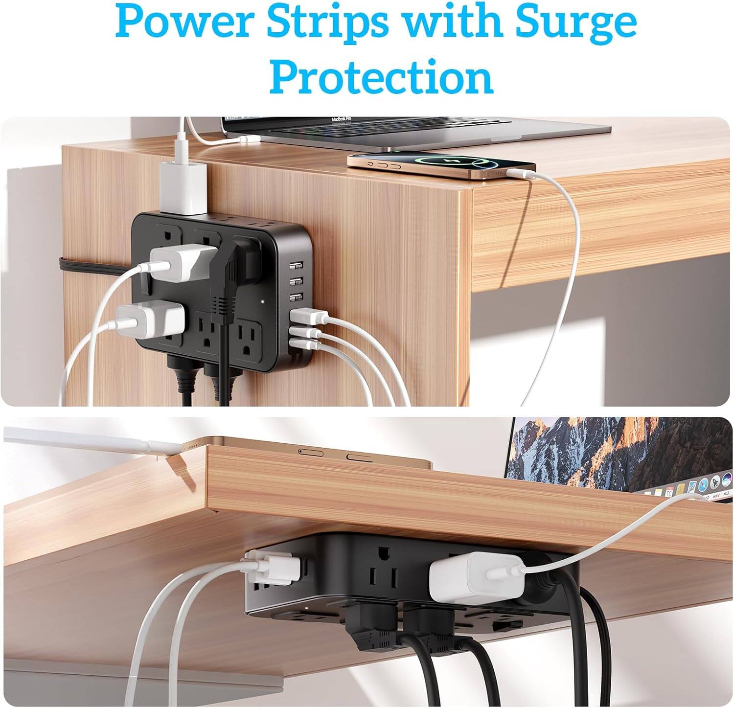Power Strips with Surge Protection