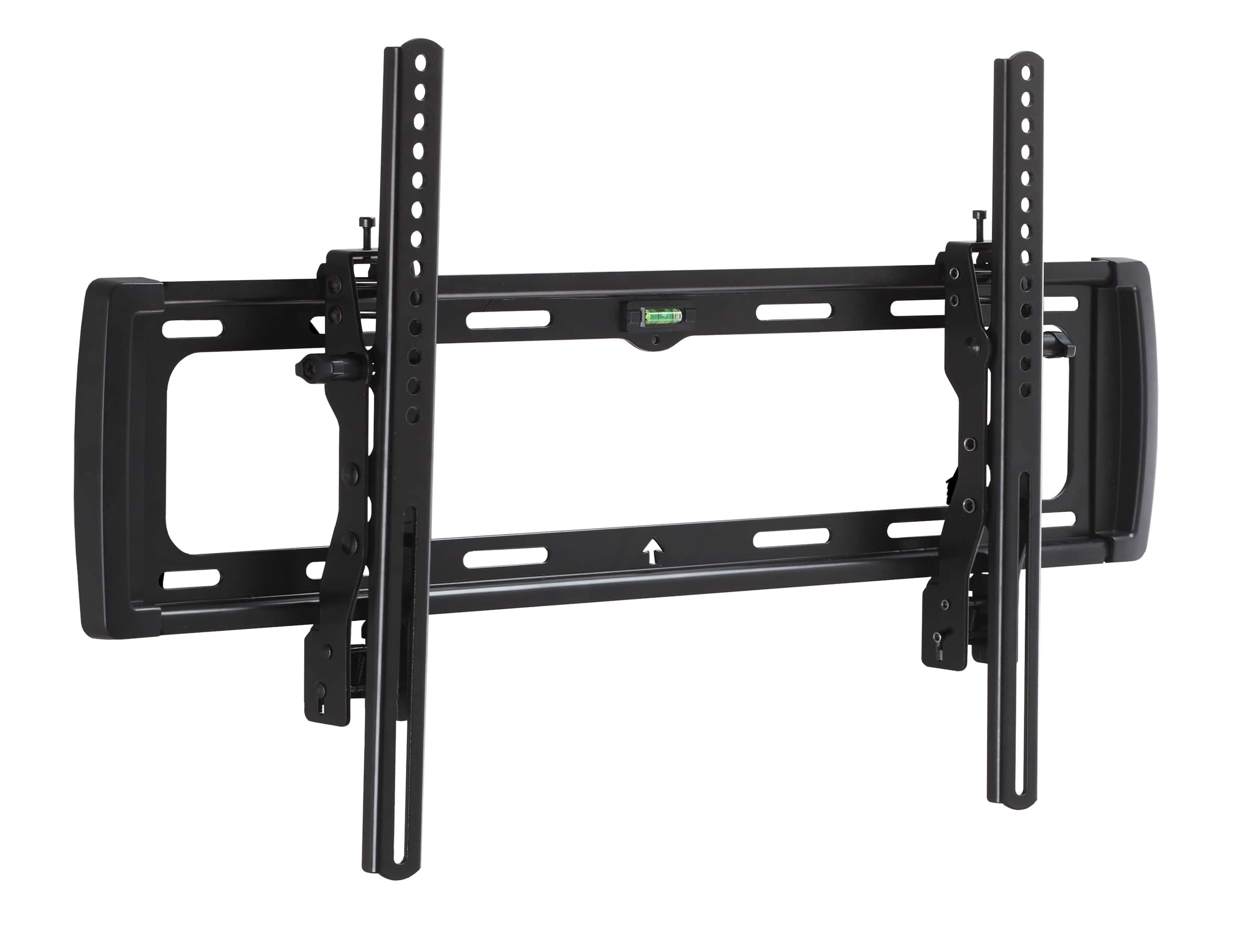 Front. ProMounts - Premium Large Tilting TV Wall Mount – Fits 37″–110″ TVs, 143 lb Max, 2.4″ Low-Profile, +6°/–9° Tilt - Black.
