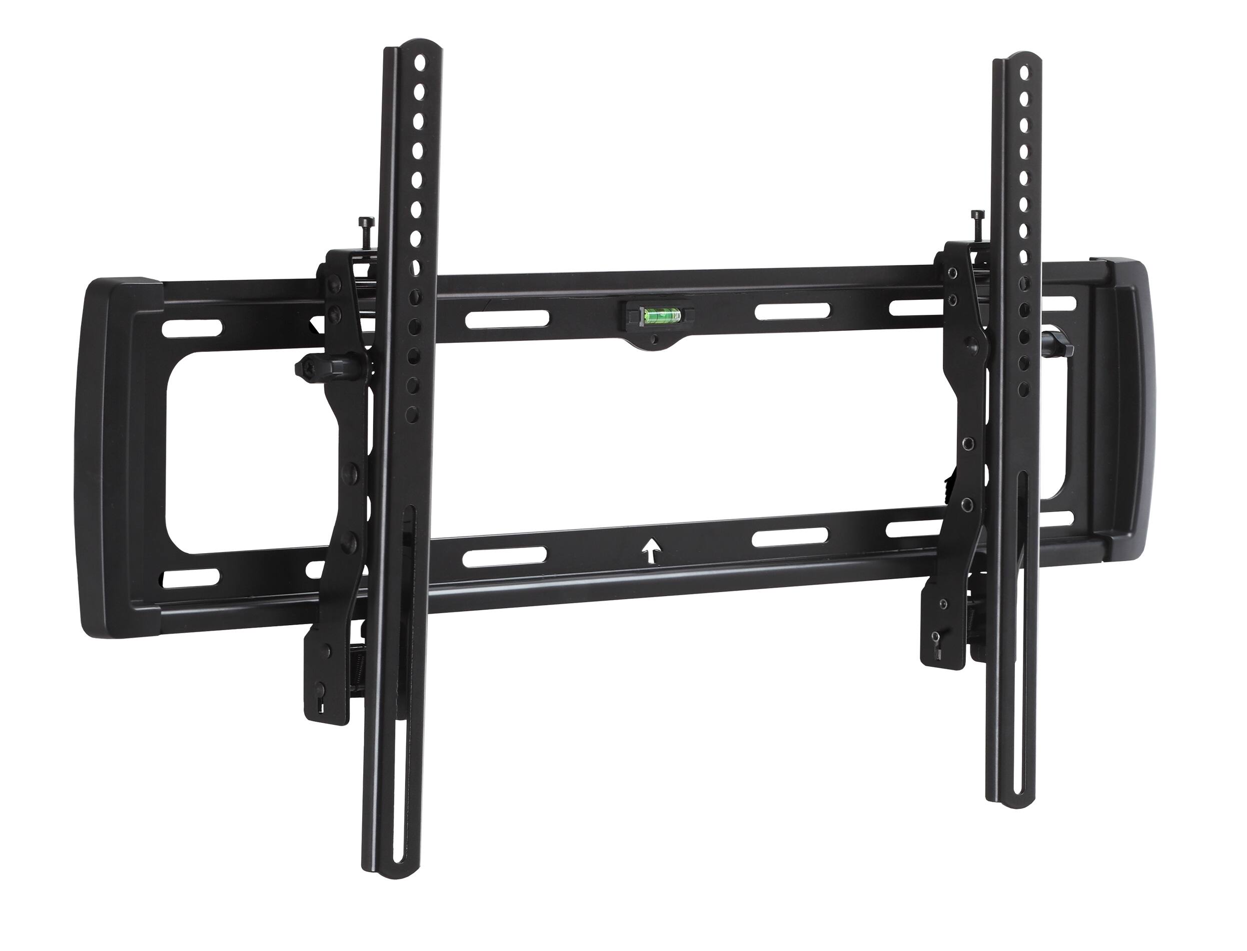 Front. ProMounts - Premium Large Tilting TV Wall Mount – Fits 37″–110″ TVs, 143 lb Max, 2.4″ Low-Profile, +6°/–9° Tilt - Black.