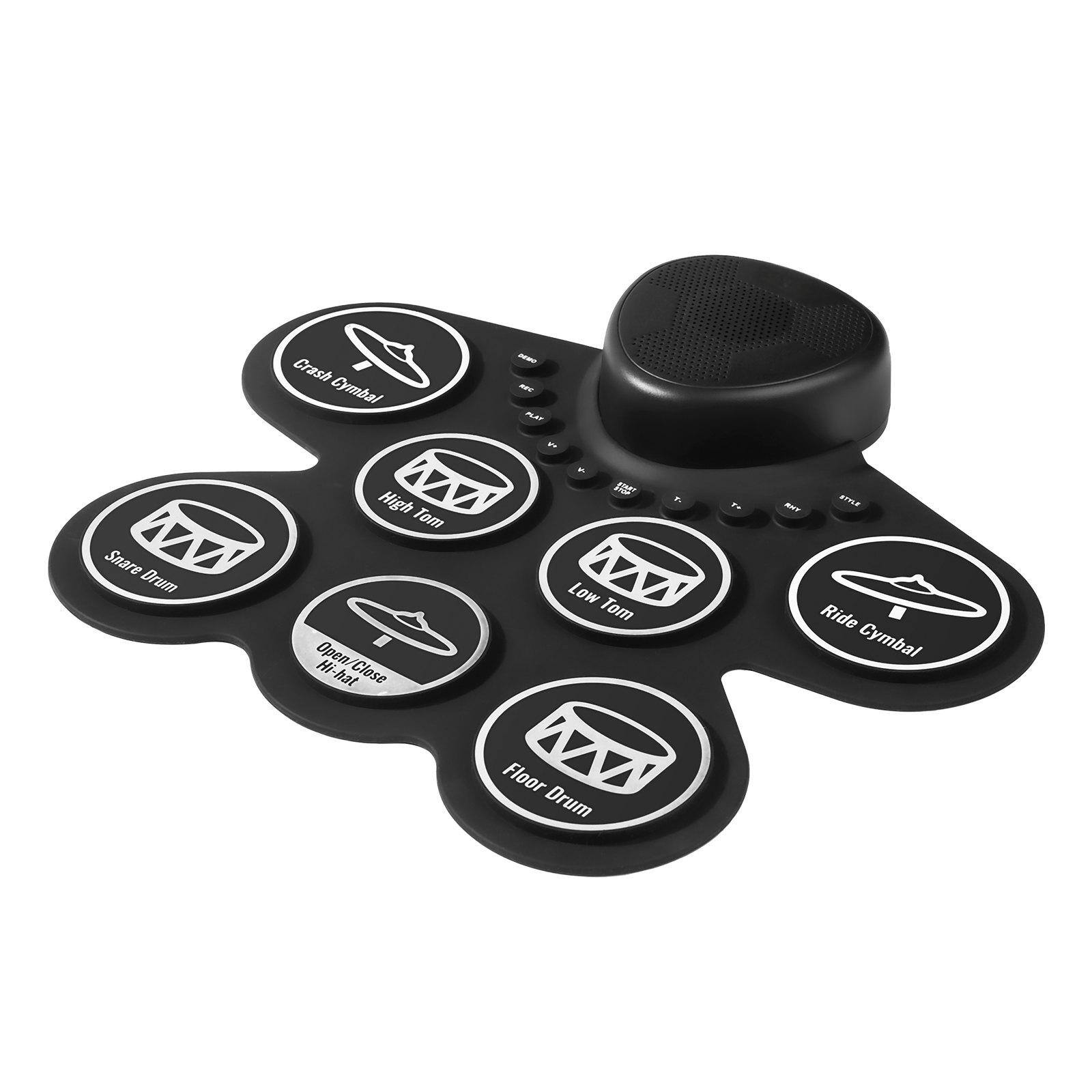 Crash Cymbal  
Snare Drum  
High Tom  
Open Hi-hat  
Close Hi-hat  
Low Tom  
Floor Tom  
Ride Cymbal