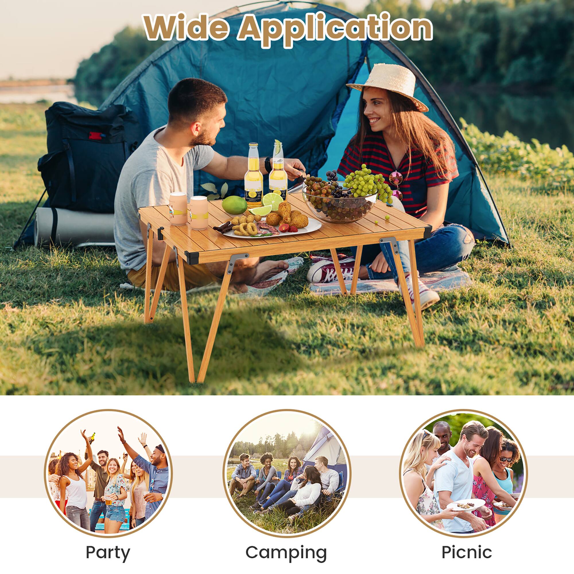 Wide Application

- Party
- Camping
- Picnic
