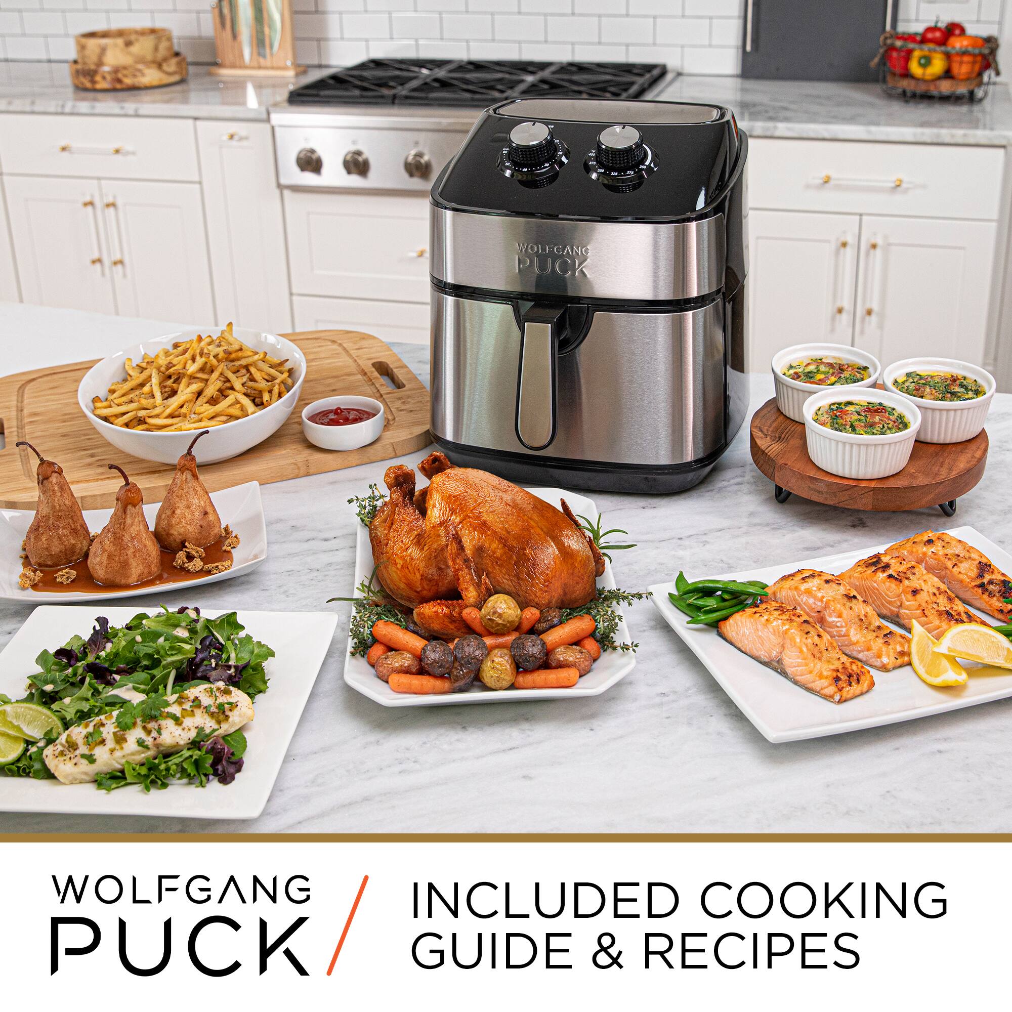 Wolfgang Puck Included Cooking Puck / Guide & Recipes