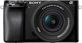 Sony - Alpha 6100 APS-C Mirrorless Camera 4K Video Camera with E PZ 16-50mm Lens - Black