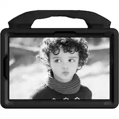 Front. SaharaCase - Kids Protective Non-Toxic EVA Foam Case for Samsung Galaxy Tab A11+ & Galaxy Tab A9+ (Shockproof) - Black.