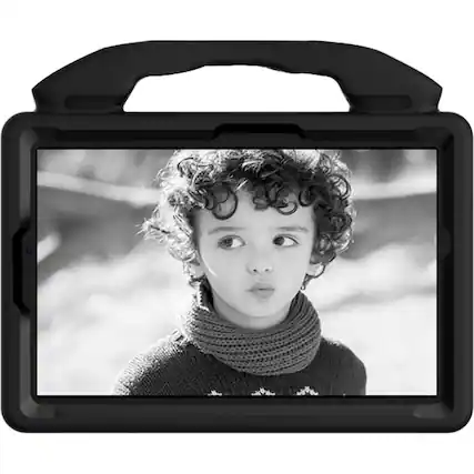 Front. SaharaCase - Kids Protective Non-Toxic EVA Foam Case for Samsung Galaxy Tab A11+ & Galaxy Tab A9+ (Shockproof) - Black.