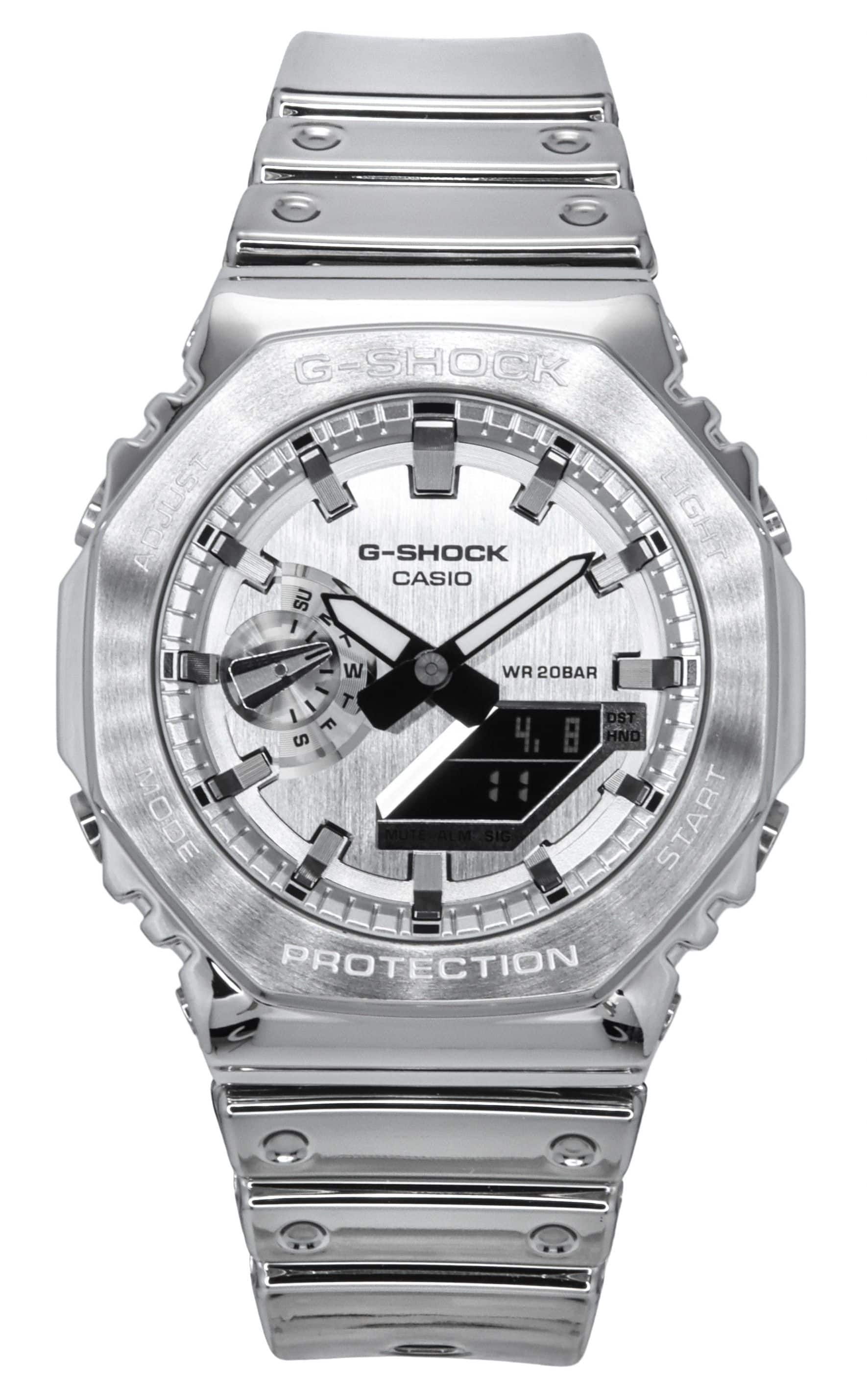 Casio G Shock G Steel Quartz GM 2100YM 8A Fine Metallic Tough