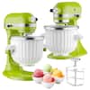 Front. Gvode - Gvode Ice Cream Maker Attachment, Compatible with KitchenAid®, Leak-Proof Bowl, Sorbet/Gelato/Yogurt - White.