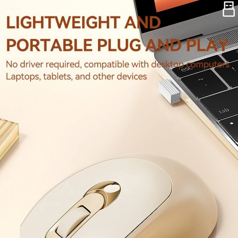 LIGHTWEIGHT AND PORTABLE PLUG AND PLAY  
No driver required, compatible with desktop computers, Laptops, tablets, and other devices