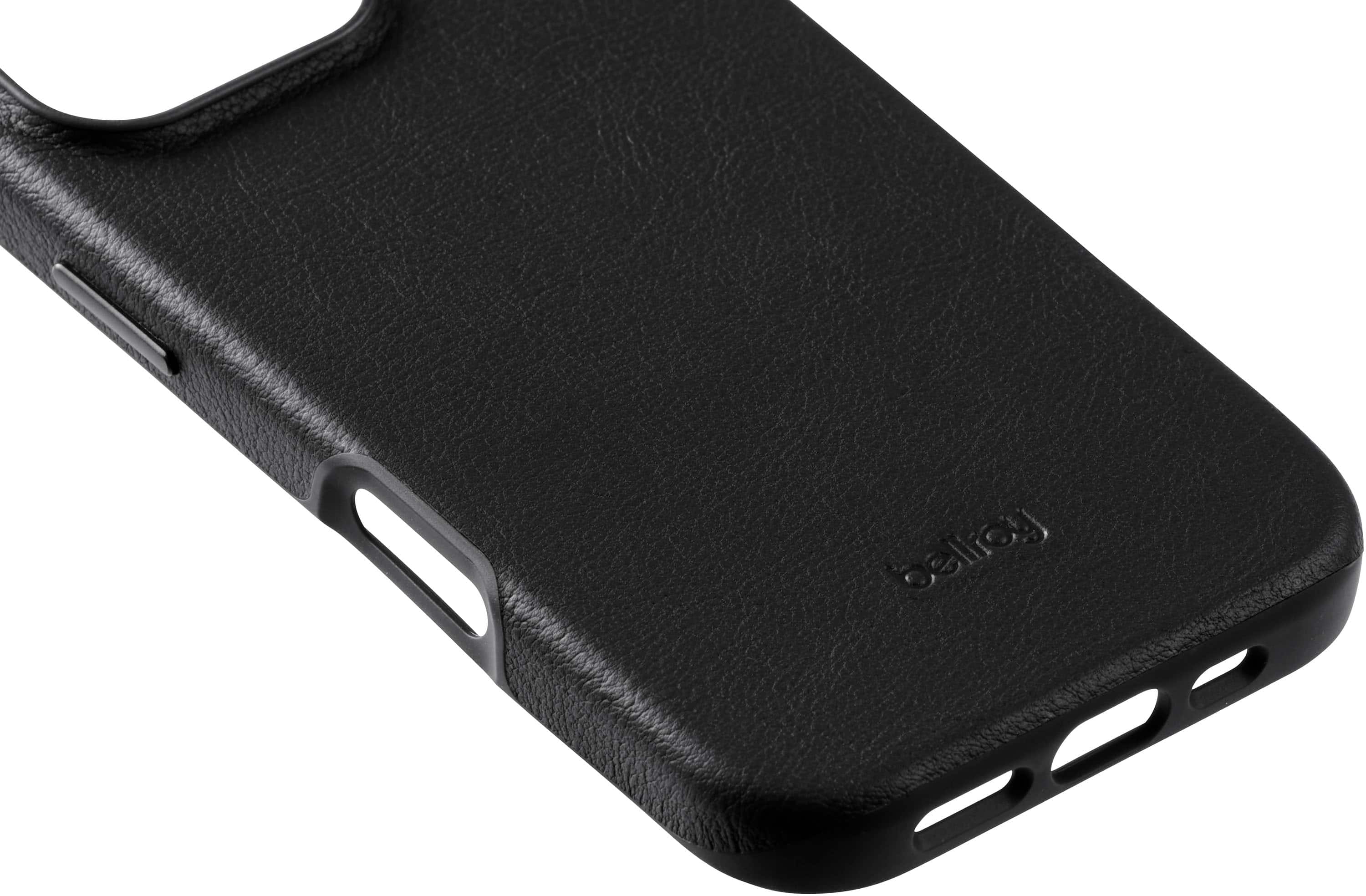 Alt View Zoom 2. Bellroy - iPhone 16 Pro Max Leather Phone Case - Black.