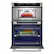 Alt View 2. KitchenAid - 30 inch Built-In Electric Convection Combination Wall Oven with with No Preheat Air Fry Mode - PrintShield Stainless.