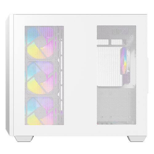 Alt View 2. Antec - C5 ARGB White, Mid-Tower ATX PC Case, 7×120mm ARGB PWM Fans Included, Supports Up to 10 Fans, 360mm Radiator Support - White.