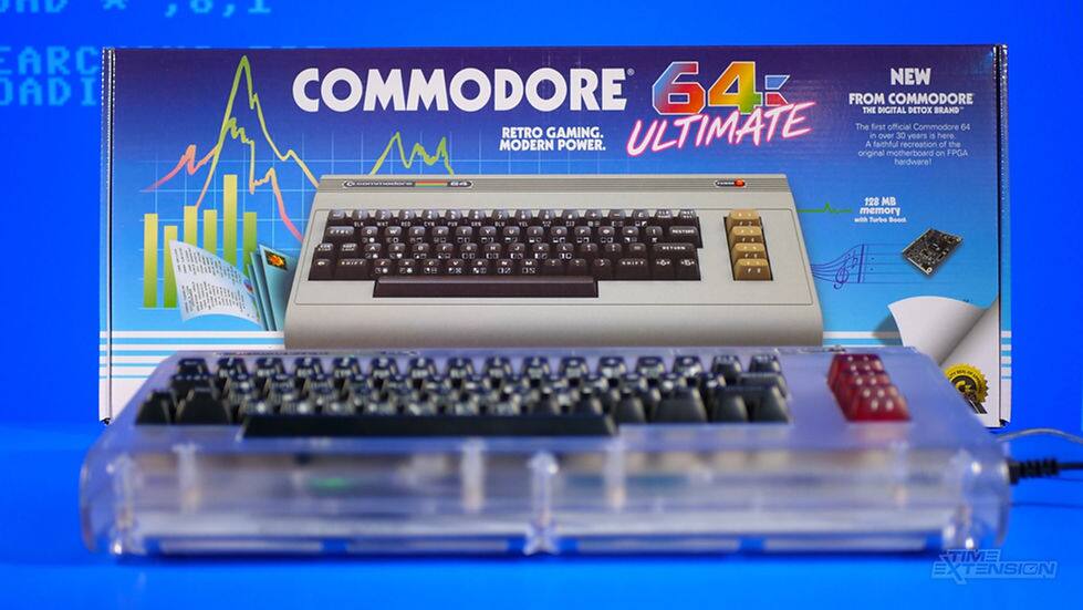 FRID 2 JOJL ARC ADI NEW COMMODORE 64 FROM THE DIGITAL COMMODORE DETOX BRAND ULTIMATE

The first official Commodore 64 RETRO GAMING. 5 over 30 years is here MODERN POWER.

A Mtrtat recreation of the original motherboard on FPGA hardware!

FVE . o CO CE BLR Y 10 10 a 1 128 MB memory - Tuio Bood x TIME EXTENSION

COMMODORE 64 ULTIMATE

NEW FROM COMMODORE

The first official Commodore 64 RETRO GAMING. 5 over 30 years is here MODERN POWER.

A Mtrtat recreation of the original motherboard on FPGA hardware!

256 MB MEMORY