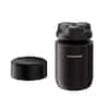 Front. Dreame - S7 Electric Shaver for Men, High-Torque Motor, AI Smart Shaving, 3D Floating Heads, Self-Sharpening Blades - BLACK.