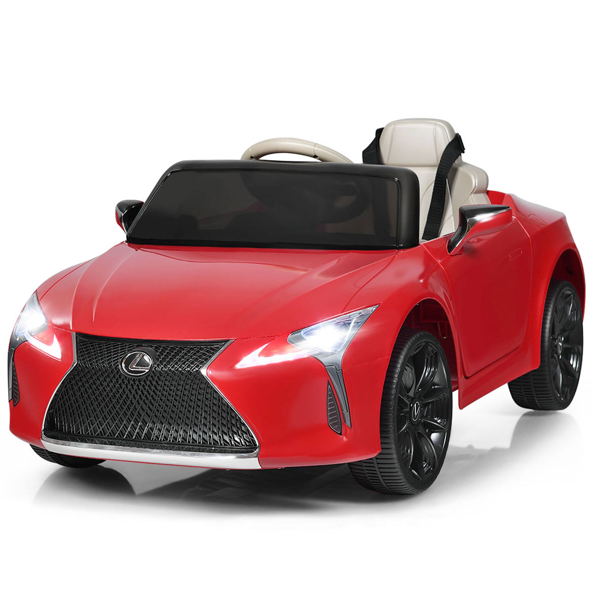 Alt View 3. Gymax - Gymax 12V Licensed Lexus LC500 Kids Ride On Car w/ MP3 Remote Control Red - Red.