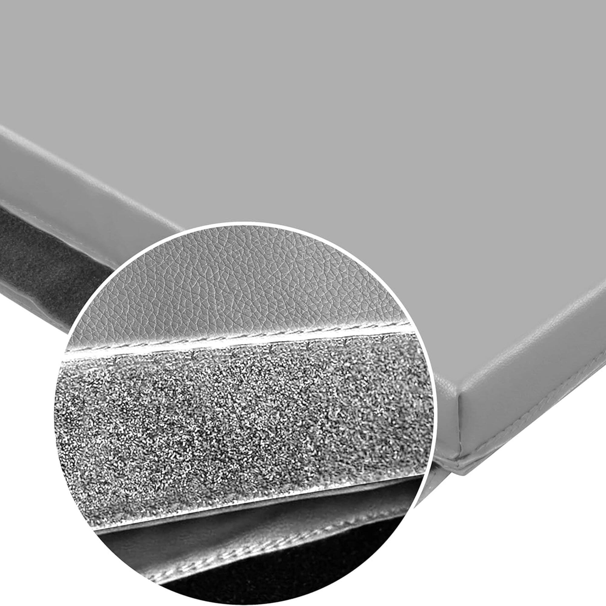 Alt View 8. BalanceFrom Fitness - BalanceFrom 4' x 6' x 2" All Purpose Folding Fitness Gymnastics Gym Mat, Grey - Grey.