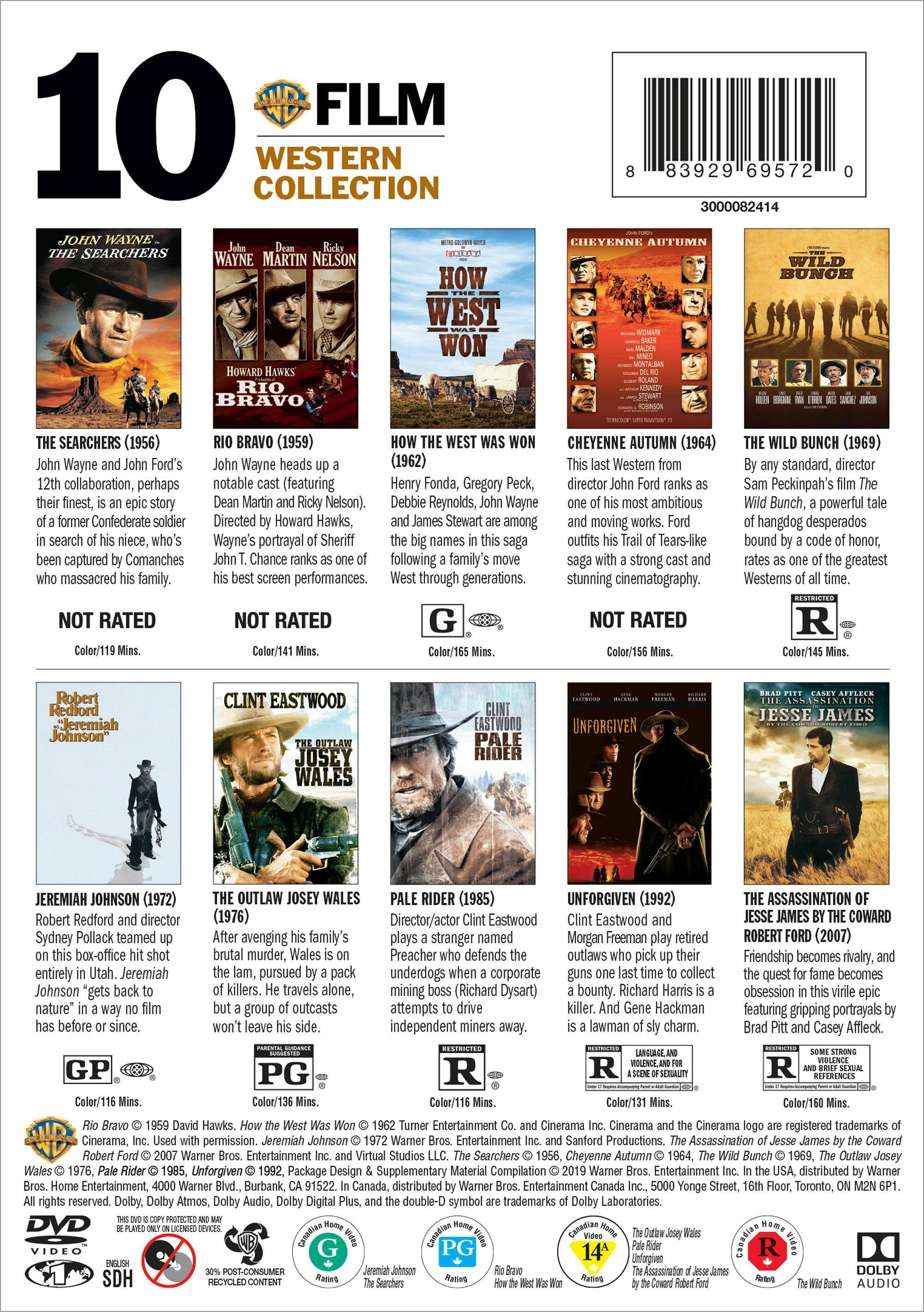 Angle. 10 Film Western Collection (Box Set) [DVD].