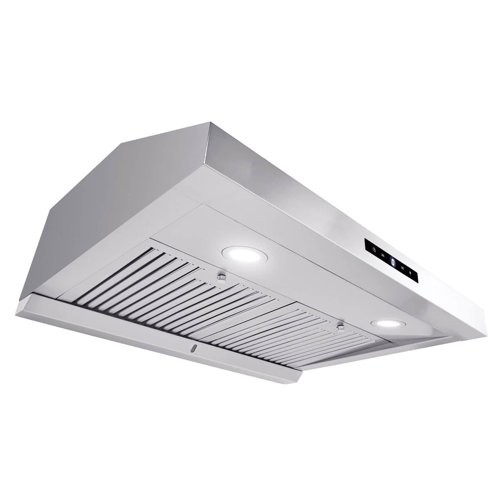 Glintex - 30 inches - Recirculating - Under cabinet Range Hood - Silver
