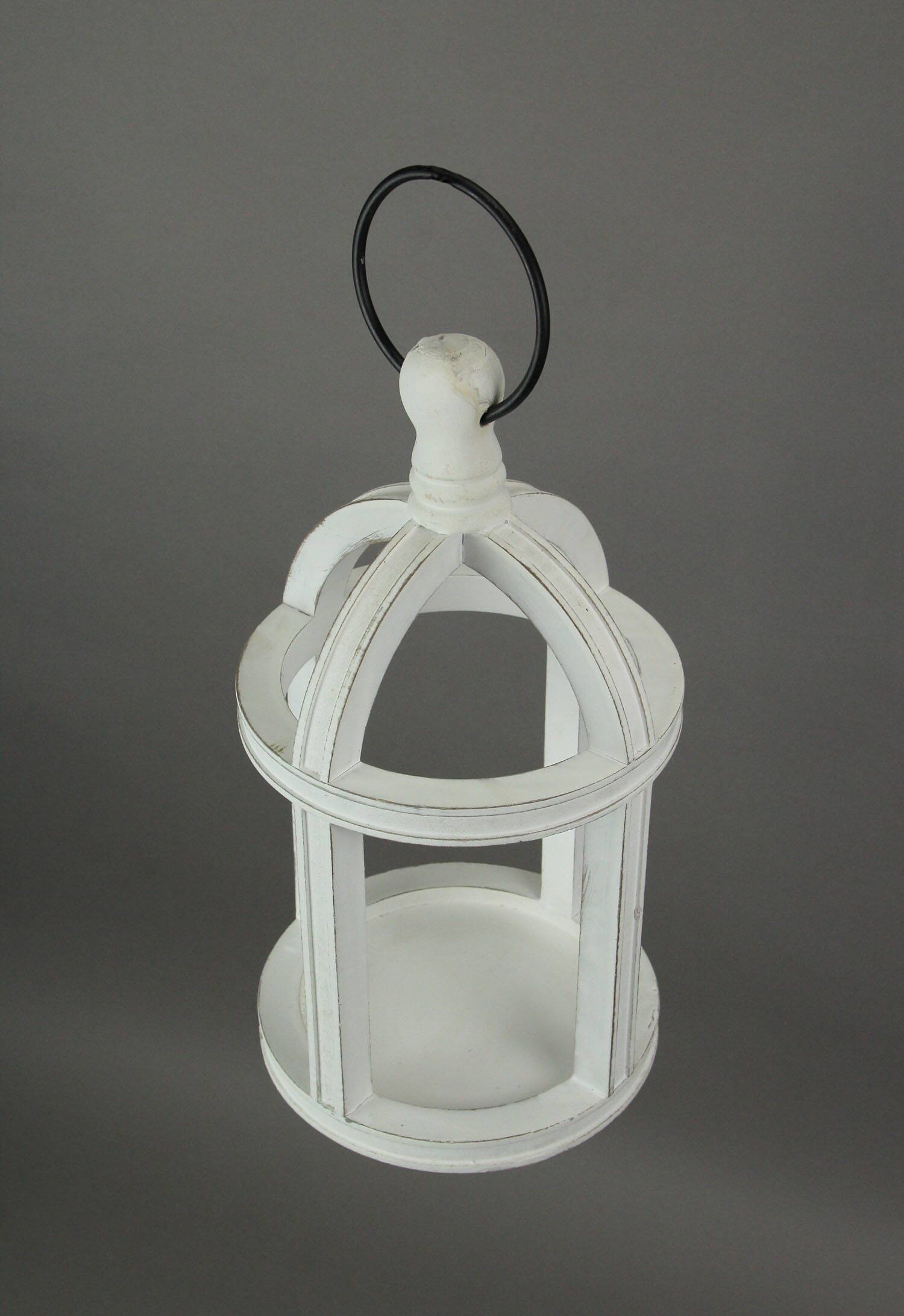 Alt View 1. Things2Die4 - White Wood Hanging Terrarium Succulent Planter Holder Decorative Geometric Box - White.