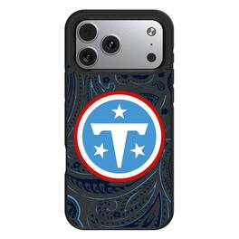Keyscaper - NFL - Tennessee Titans Bump Case with 8.2ft Drop Protection - 14 Pro Max - Multicolor